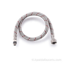 304 hindi kinakalawang na asero wire braided plumbing flexible metal hose